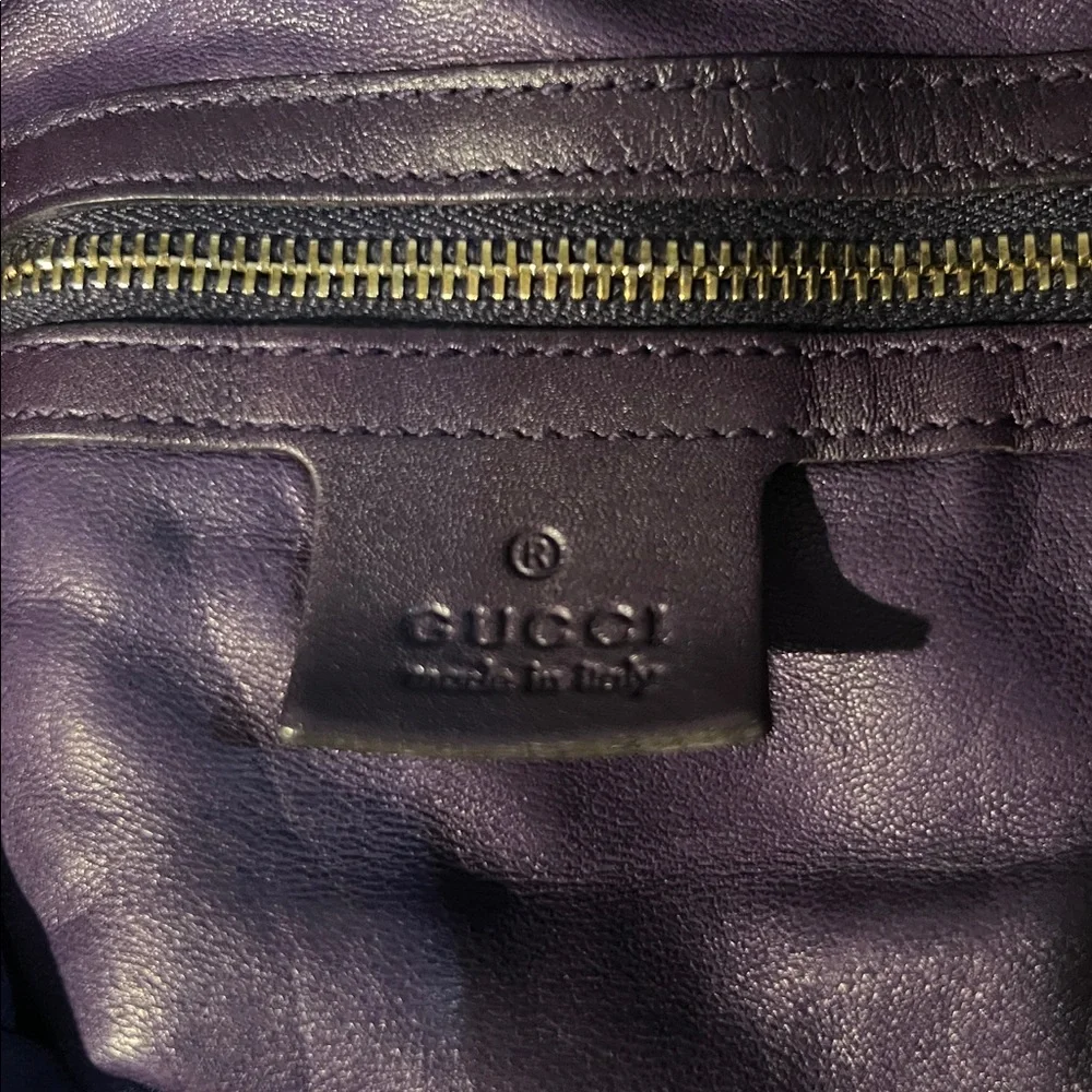 Authentic Gucci Python and Suede Large Jackie Hobo - Picture 7 of 10